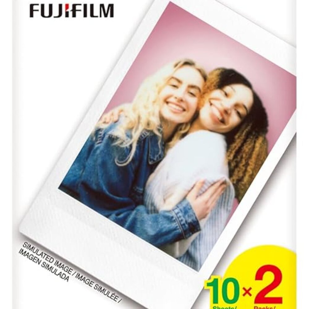 Fujifilm INSTAX Mini Instant Film Twin Pack, 20 Sheets Sealed